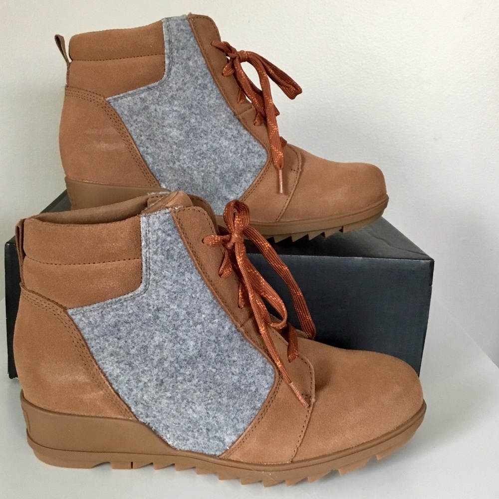 NIB Sorel Evie heeled Ankle Boots (11)